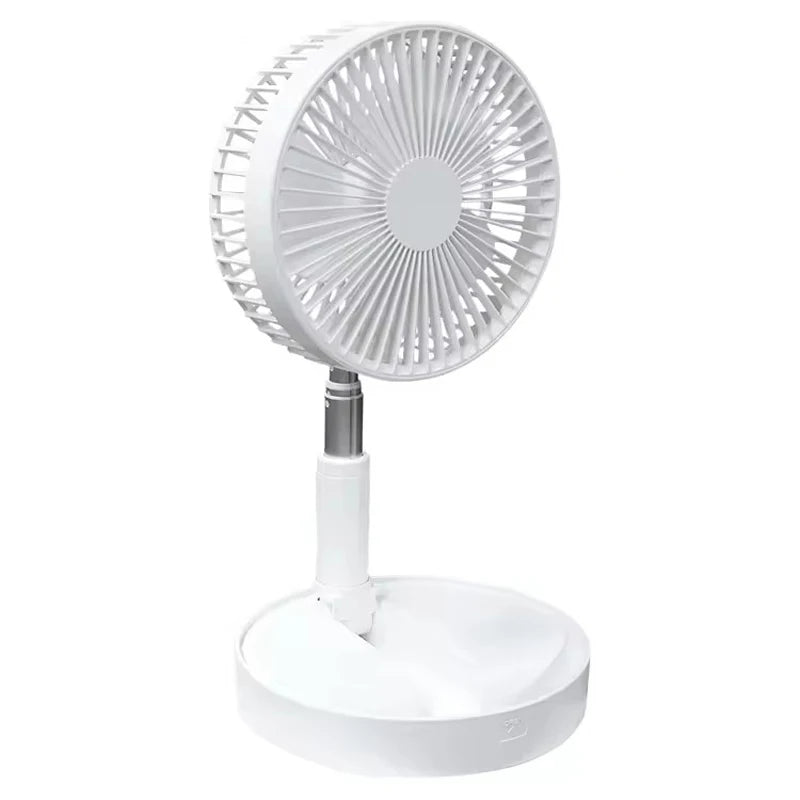 Portable Foldable USB Rechargeable Cooling Fan with Remote Control