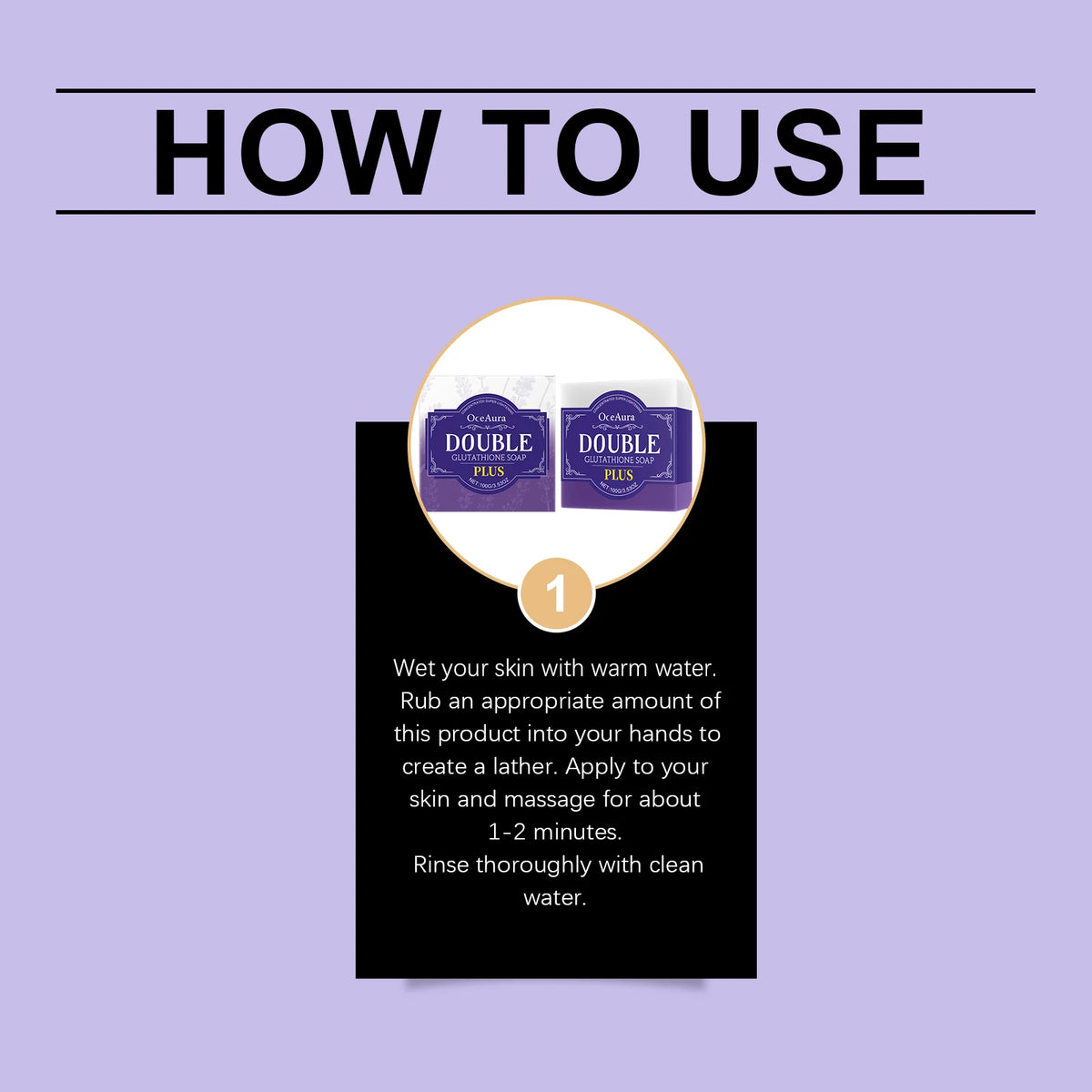 Lavender Brightening Cleansing Soap Bar