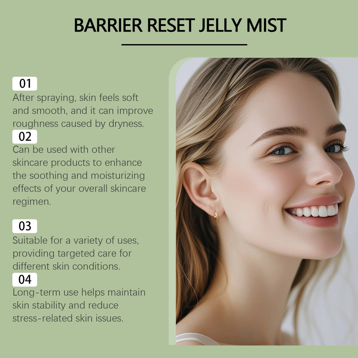 Hoygi Magnesium Milk Barrier Reset Jelly Mist Facial Toner Spray