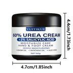 YUITIKUE 60% Urea Foot Cream Moisturizer for Dry Cracked Heels and Skin