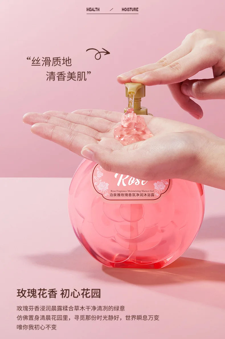 Floral Scented Moisturizing Body Wash Cleansing Shower Gel