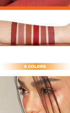Matte Lip Gloss Waterproof Long Lasting Liquid Lipstick Berry Shades