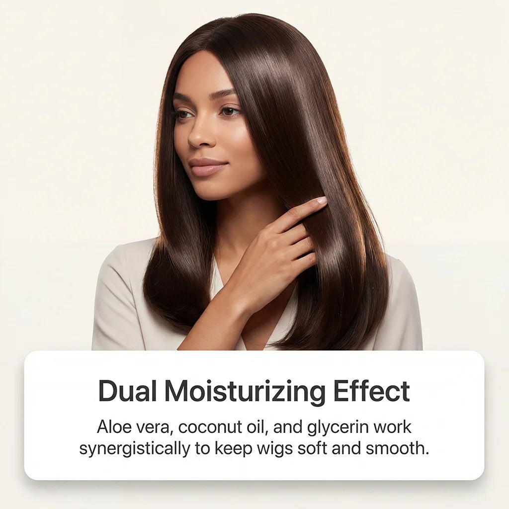 Moisturizing Wig Shampoo for Human Hair and Synthetic Extensions - 4