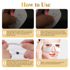 3D LED Red Light Therapy Eye Massager for Fatigue and Dark Circles