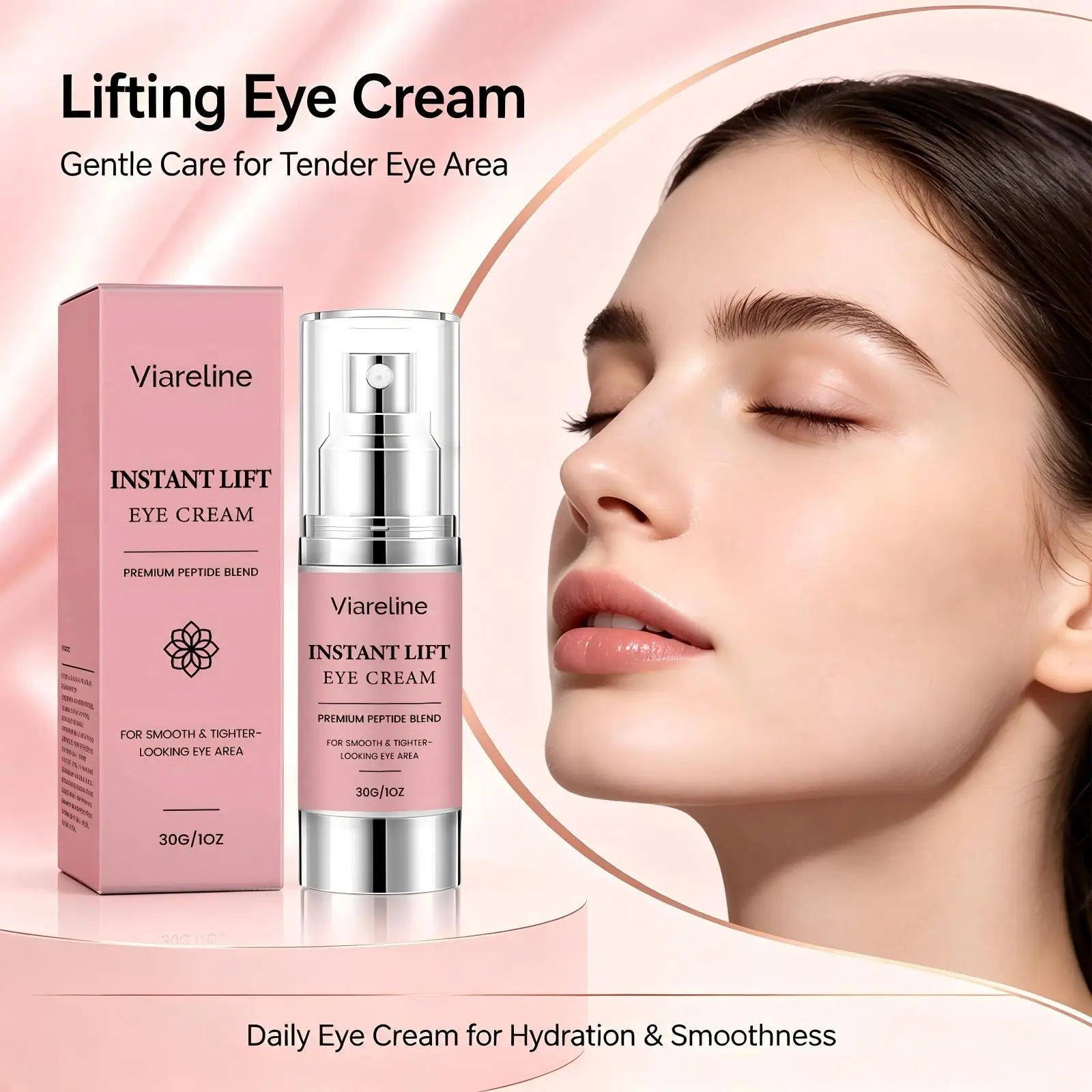 Lifting and Firming Eye Cream for Dark Circles and Fine Lines - 1