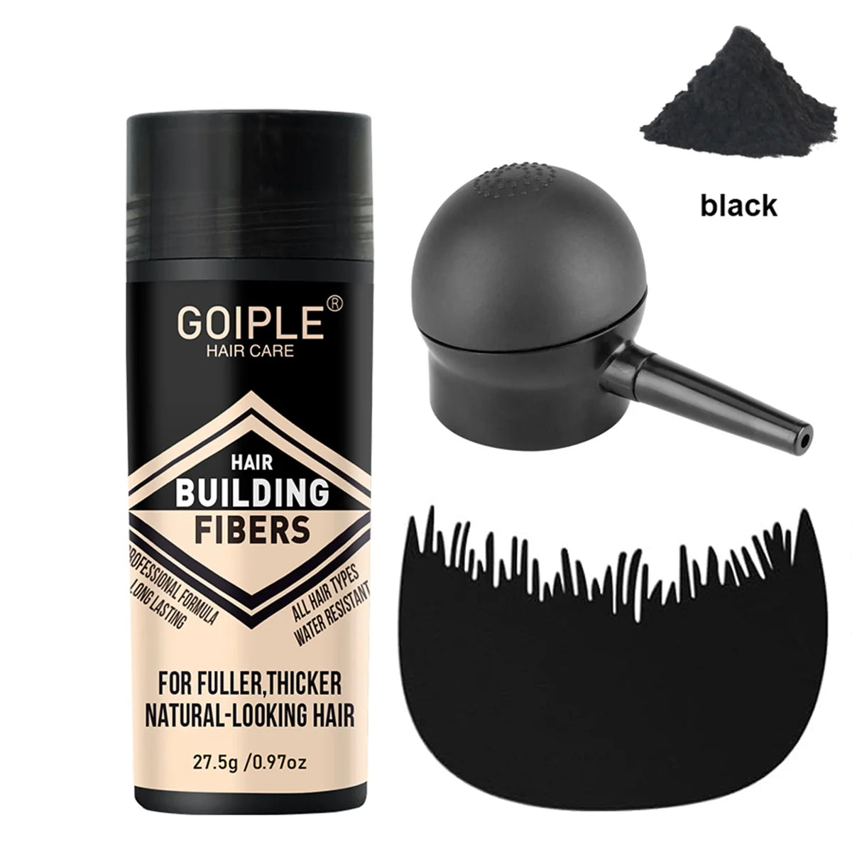 Hair Building Fibers Powder 27.5g for Thickening Thinning Hair