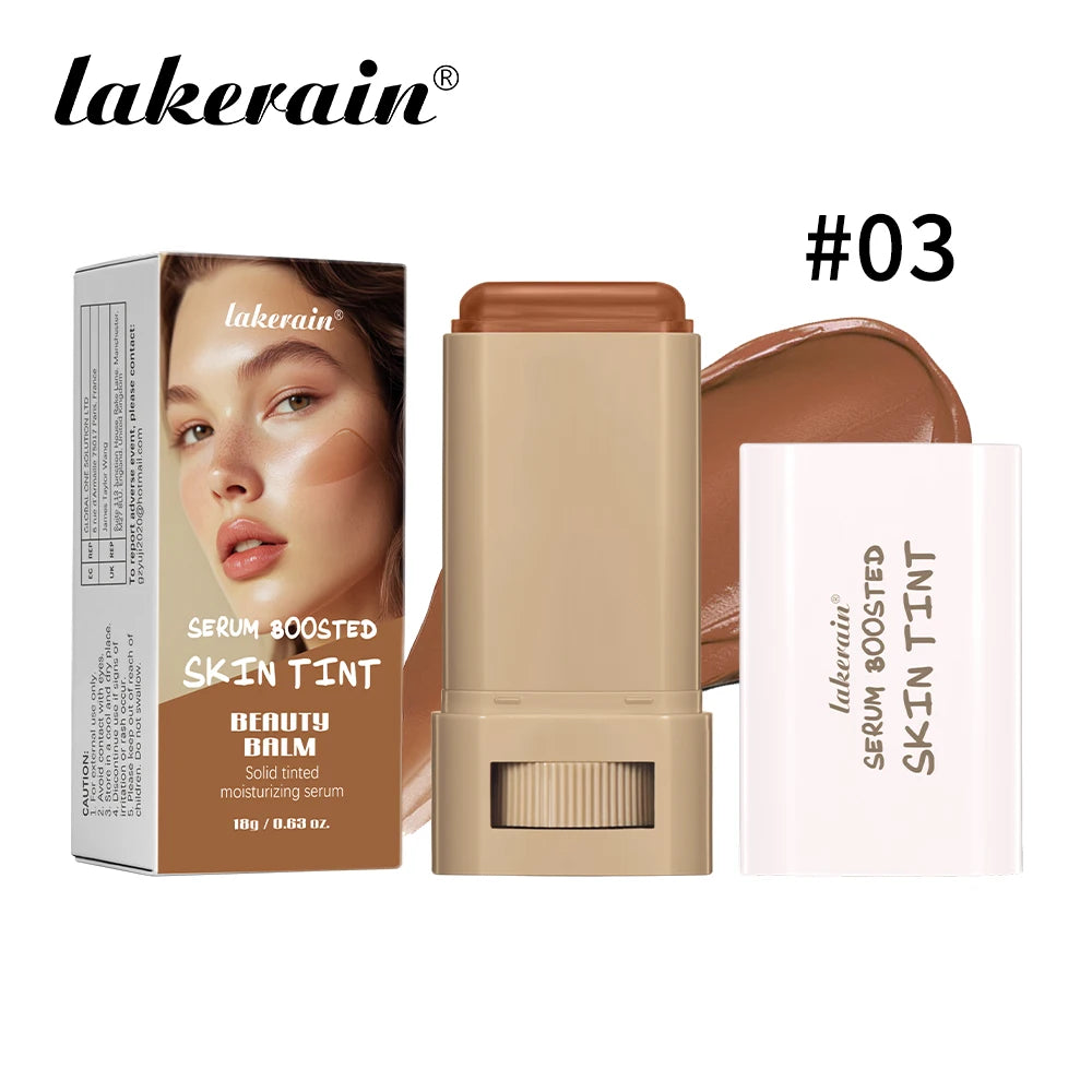 Serum Boosted Skin Tint Foundation Stick for Radiant Glow