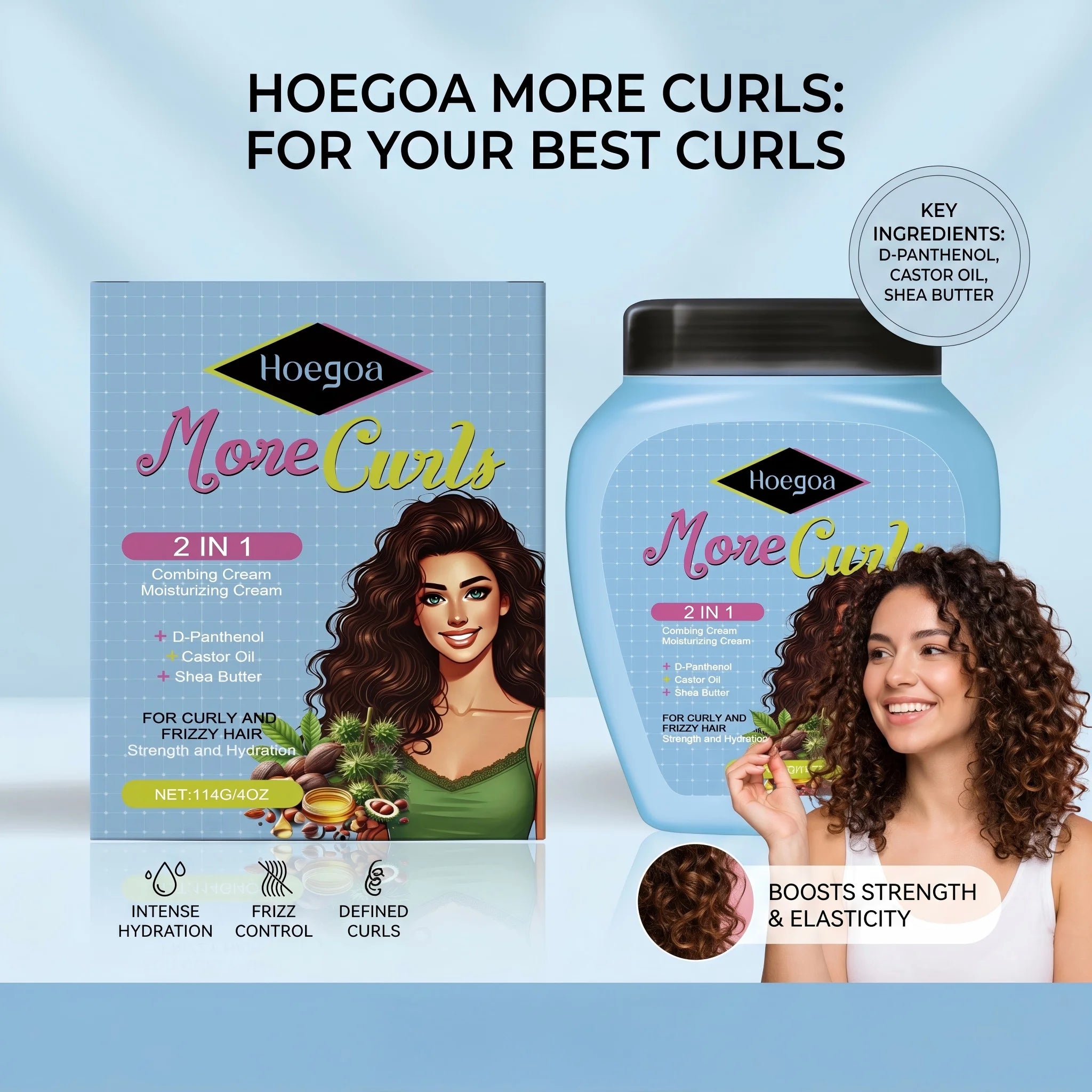 Curl Defining and Moisturizing Hair Cream - 5
