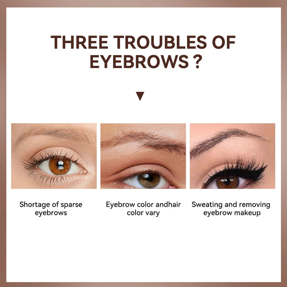 Waterproof Eyebrow Tint Gel for Defined Natural Brows - 6