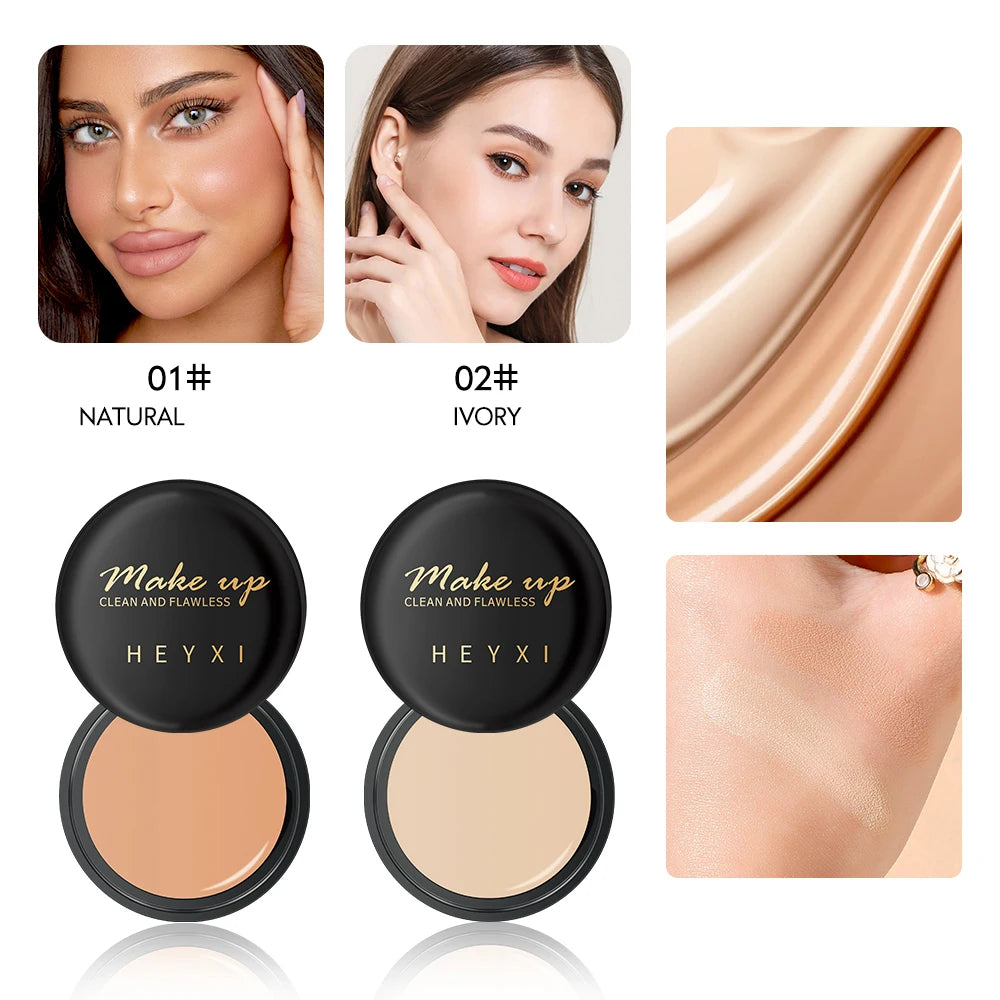 HEYXI Waterproof Concealer Cream Natural Finish Face Makeup