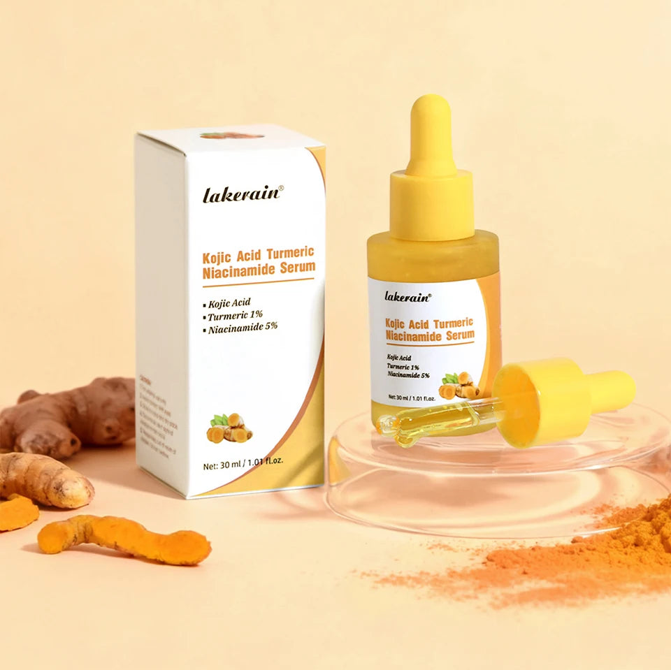 Brightening Kojic Acid and Turmeric Face Serum - 19