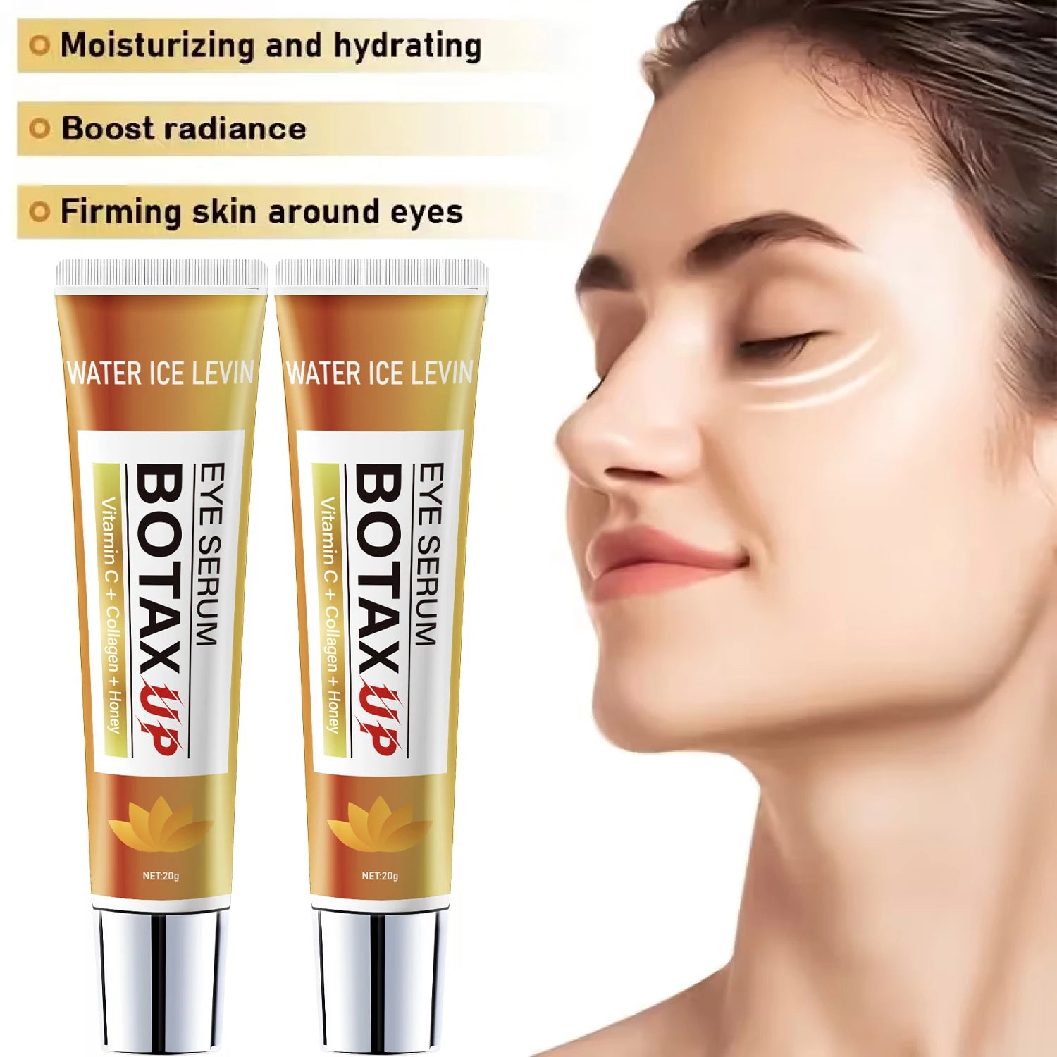 Bee Venom Caffeine Eye Cream for Dark Circles and Anti Wrinkle Care - 3