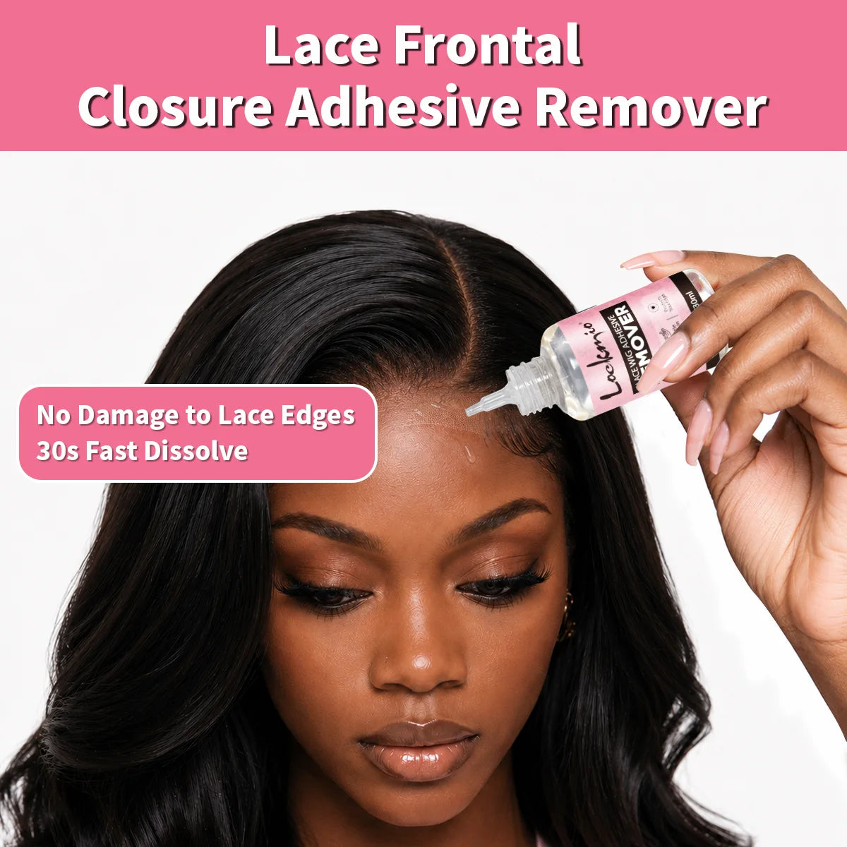 Lace Wig Glue Adhesive and Remover Set with Dual Ended Applicator - 23