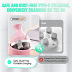 Portable Oral Irrigator and Electric Scalp Massager Kit