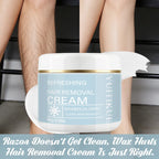 Refreshing Hair Removal Cream 60g Bisabolol and Mint Infused