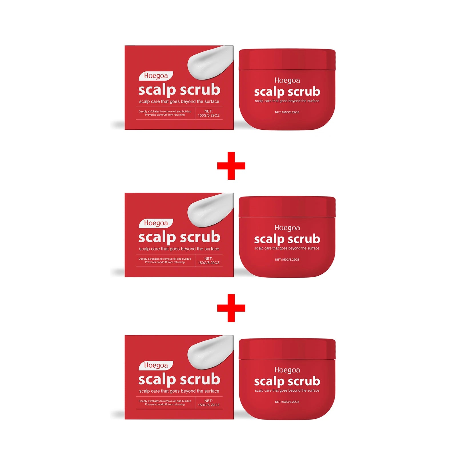 Deep Cleansing Scalp Exfoliator for Dandruff and Oily Hair - 15
