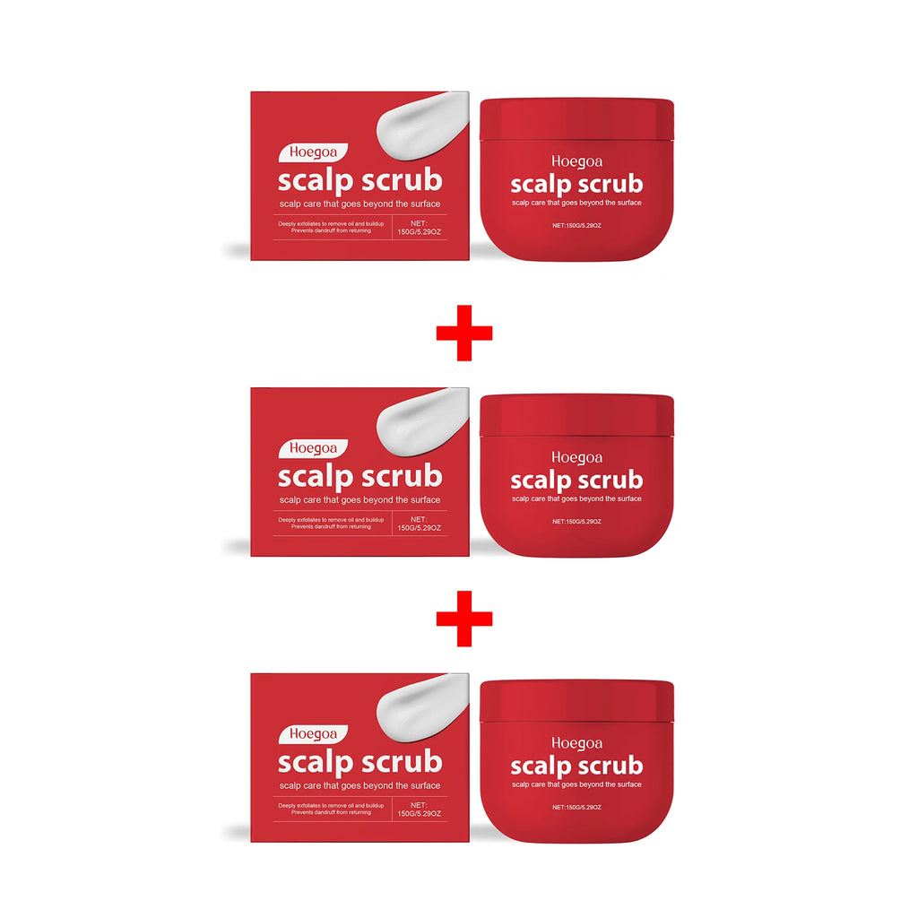 Deep Cleansing Scalp Exfoliator for Dandruff and Oily Hair