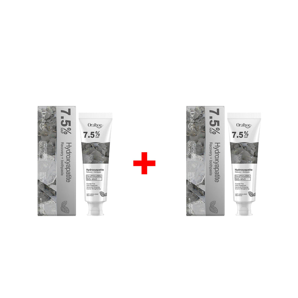 Hydroxyapatite Enamel Repair and Whitening Toothpaste