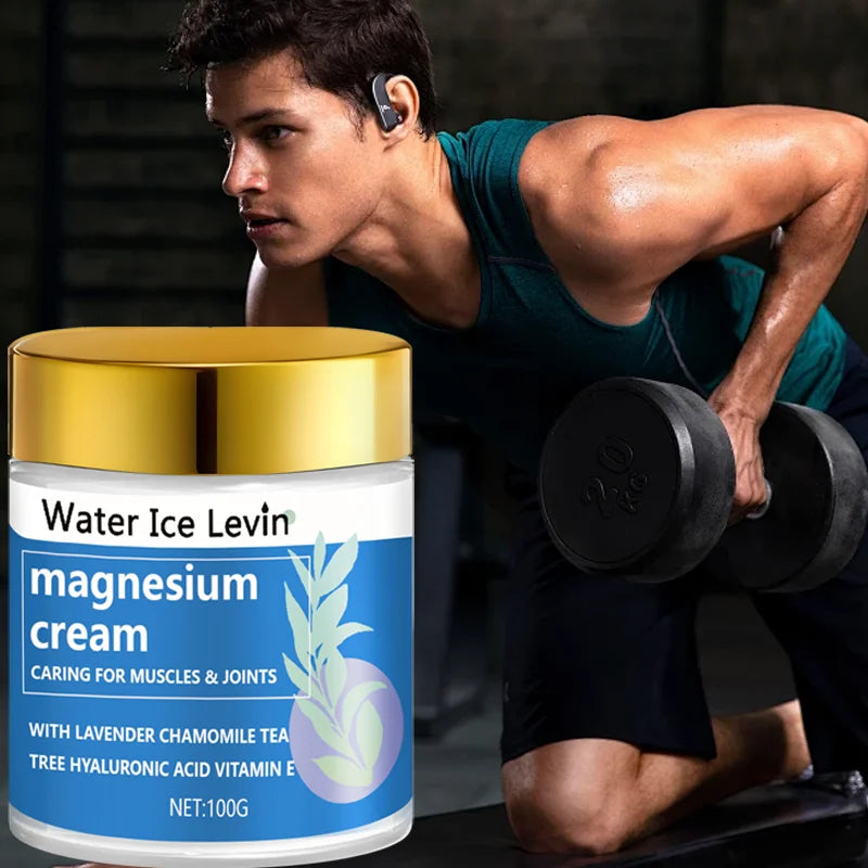 Magnesium Cream for Muscle Relief & Deep Skin Hydration 100g - 3