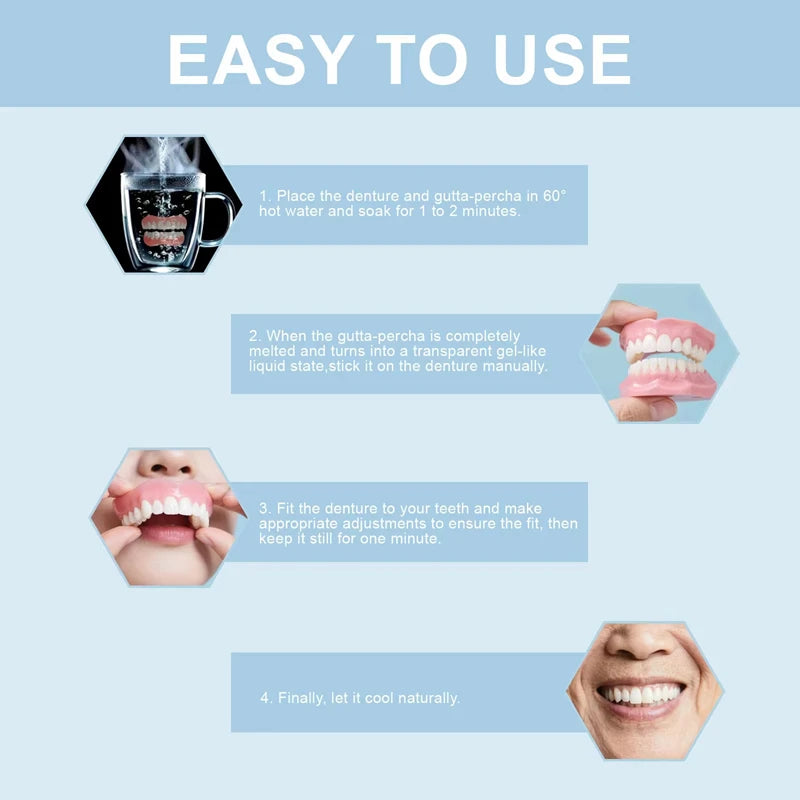 Adjustable Comfort Dentures for Adults - 12