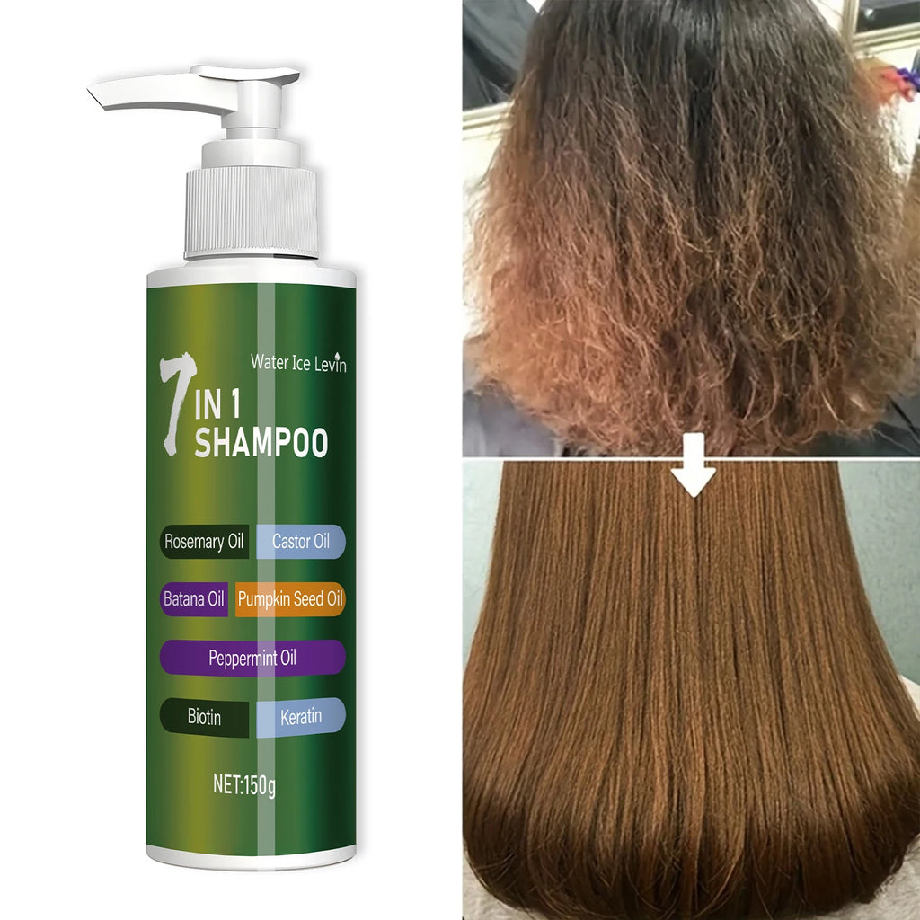 7-in-1 Rosemary Batana and Castor Oil Hair Shampoo 150g