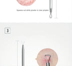Professional Stainless Steel Blackhead and Pimple Extractor Tool Kit