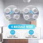 Electric Waterproof Scalp and Body Massager for Stress Relief