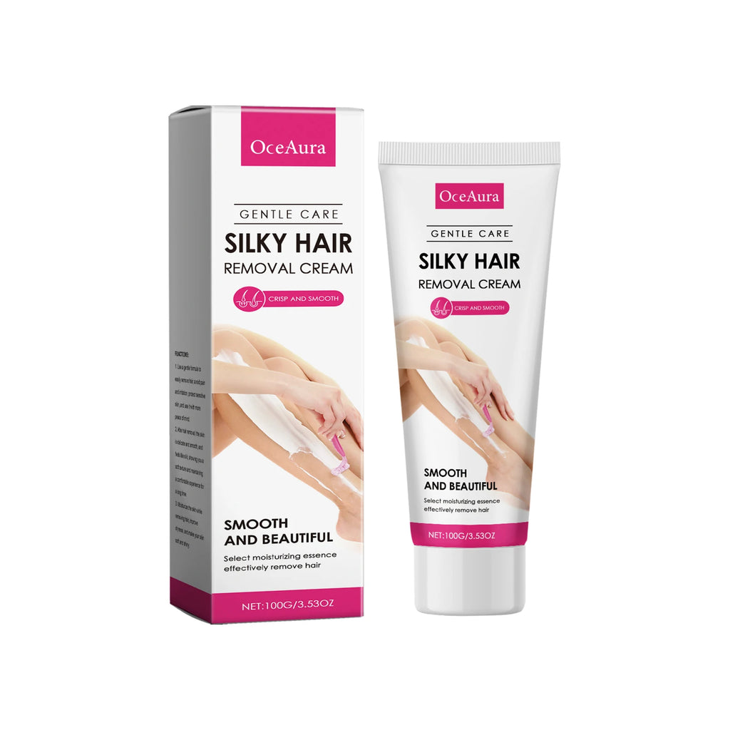 Gentle Hair Removal Cream and Soothing Aftercare Set