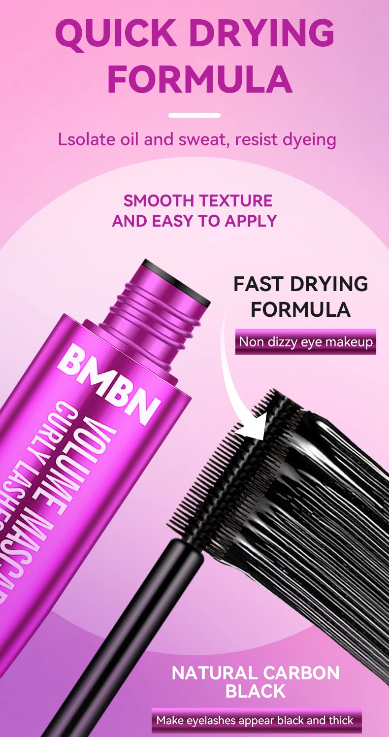 BMBN Waterproof Mascara Volumizing and Lengthening Lash Makeup - 10