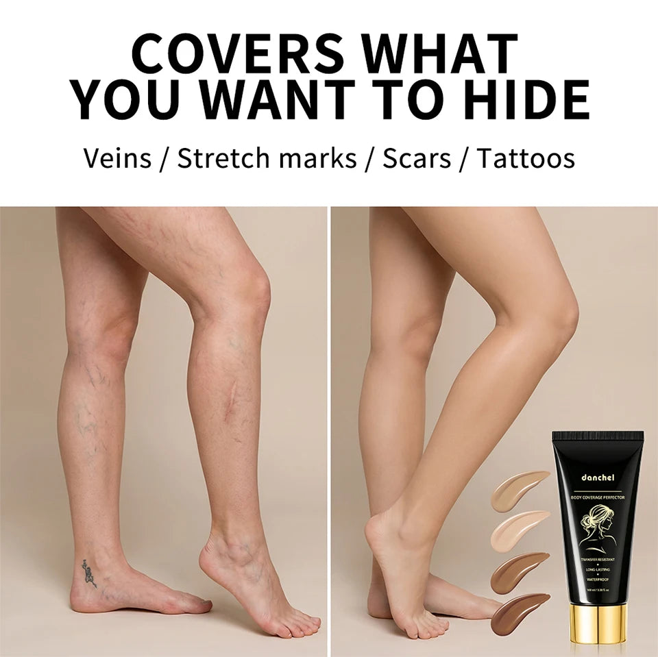 Waterproof Full Body Concealer for Tattoos and Scars