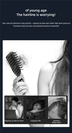 Electric Scalp Massager and Hair Oil Applicator Comb