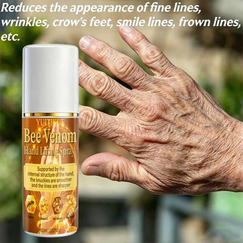 YUITIKUE Bee Venom Hand Lifting Spray Moisturizing Anti Aging Serum - 12