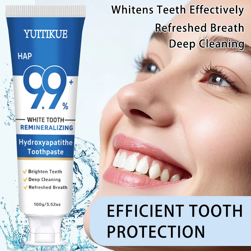 YUITIKUE Hydroxyapatite Toothpaste Remineralizing Teeth Whitening 100g