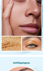 Peifen Waterproof Eyeshadow Stick Shiny Shimmer Eye Makeup Pen