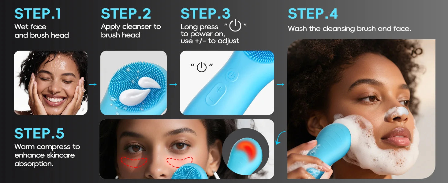 3-in-1 Professional Oral Care & Facial Cleansing Kit - 27