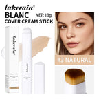 Color-Changing Foundation Stick with Built-in Blending Brush