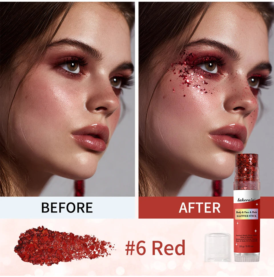 Glitter Shimmer Stick for Face and Body