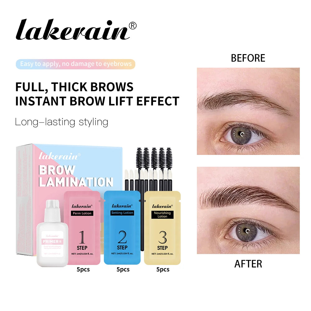 Professional Eyebrow Lamination Kit for Fuller Thicker Brows