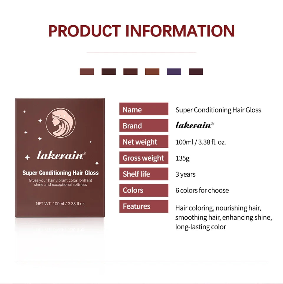 Conditioning Hair Gloss for Vibrant Color and Shine - 15