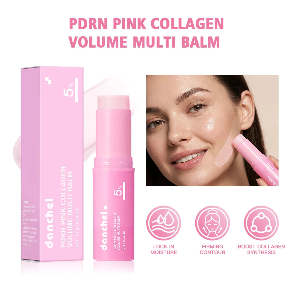 PDRN Pink Collagen Volume Multi-Balm Stick for Radiant Skin - 2