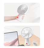 Mijia Desktop Fan Rechargeable Portable Cooling Table Fan 2 in 1