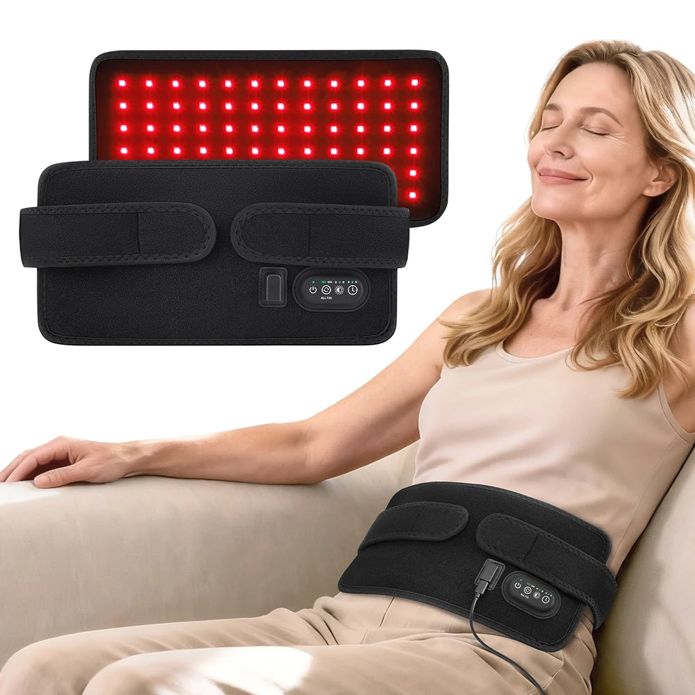 Red Light Therapy Belt for Pain Relief and Muscle Recovery