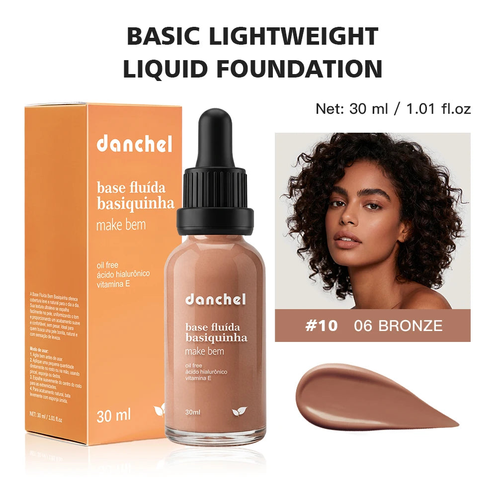 Matte Liquid Foundation for Pore Minimizing and Oil Control