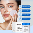 Pore Refining Toner Pad and Pink Peptide Facial Serum Set