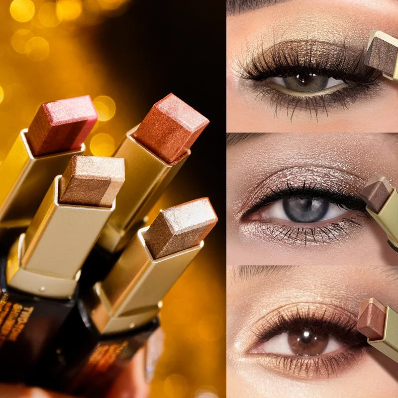 Dual Tone Eyeshadow Stick Gradient Shimmer Makeup Pen