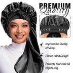Rinse Free Braid Shampoo and Foam Mousse Set with Nightcap