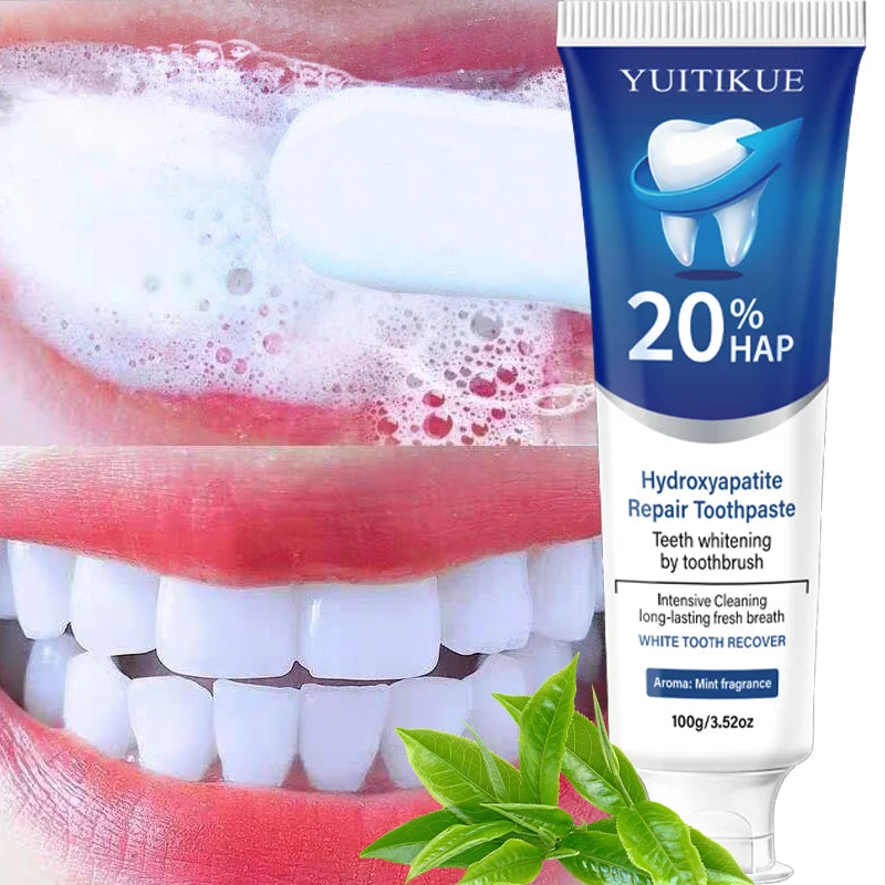 Yuitikue 20 Percent HAP Repair Toothpaste Whitening Mint 3 Pack