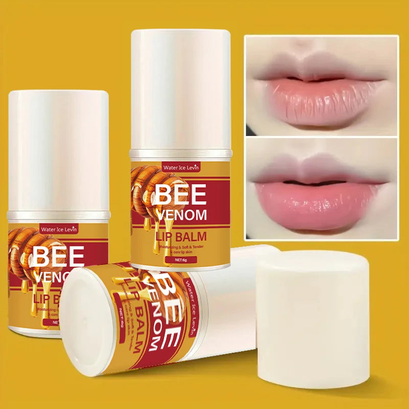 Bee Venom Lip Balm Hydrating Moisturizing Lip Care Treatment - 4