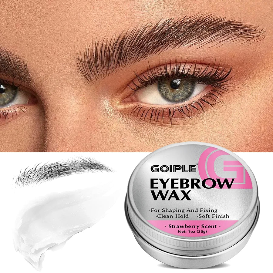 GOIPLE 3D Eyebrow Styling Wax Natural Brow Setting Gel Pomade