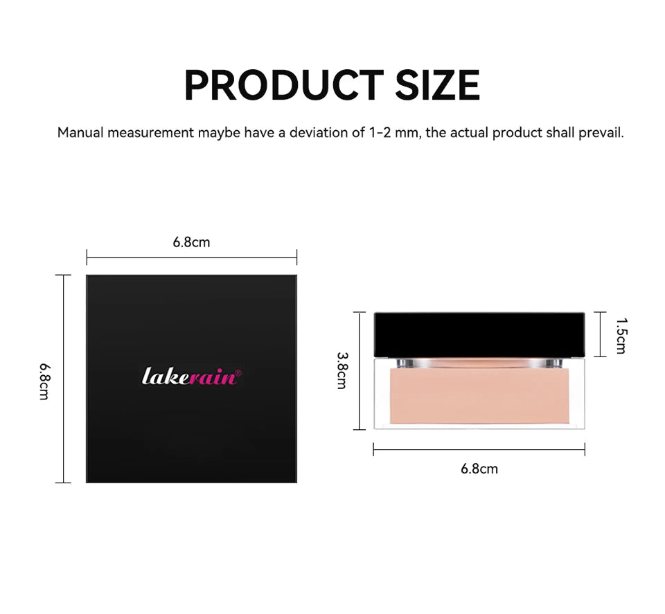 Matte Finish Oil-Control Setting Powder for All Skin Types - 15
